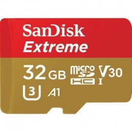 Extreme microSDHC 32GB 100/60 MB/s A1 V30 U3