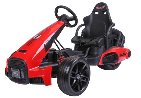 Gokart na Akumulator Dla Dzieci CH9939 Koła EVA Klakson Czerwony