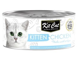KIT CAT Kitten Chcicken - Puszka z kurczakiem dla kociąt 80g [KC-3088]