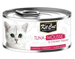 KIT CAT Tuna Mousse - Mus z tuńczyka dla kota 80g [KC-2500]