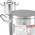Garnek wysoki Kitchen Line z pokrywką 21 l śr. 320 x 270 h - Hendi 837603