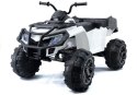 Quad Na Akumulator BDM 0909 Dla Dzieci Światła LED MP3 Biały 24V