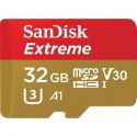 Extreme microSDHC 32GB 100/60 MB/s A1 V30 U3