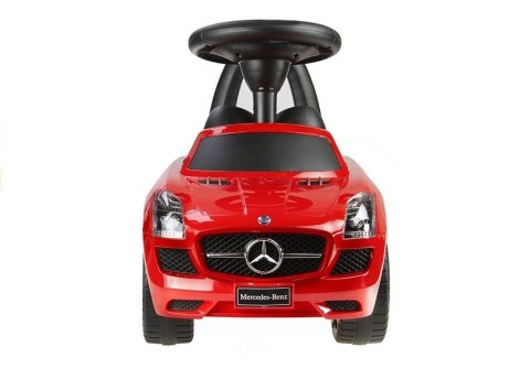 Jeździk Mercedes SLS AMG Pchacz Dla Dziecka Oparcie Schowek Czerwony