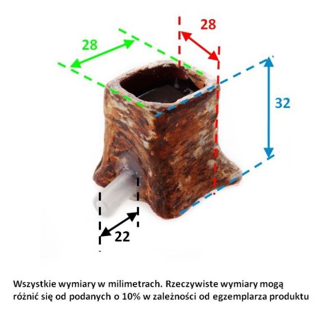 Nabąblacz Dyfuzor Krewetkowy Ciemny