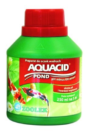 Zoolek Aquacid Pond Oczko Wodne 250Ml Obniża Ph, Kh