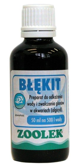 Zoolek Blue Ichtio Błękit Na Glony 250Ml