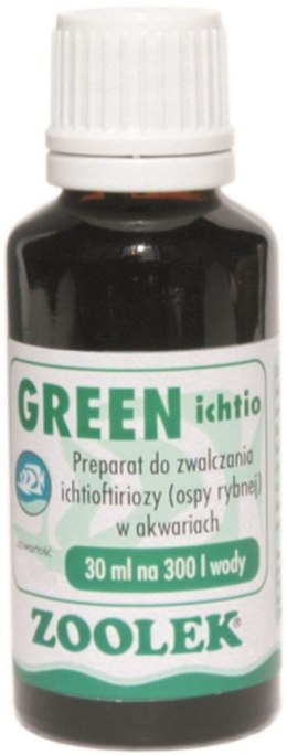 Zoolek Green Ichtio Zieleń Na Ospę 1000Ml