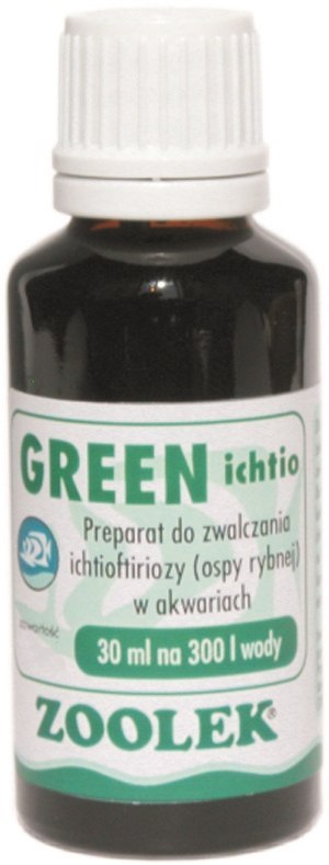 Zoolek Green Ichtio Zieleń Na Ospę 250Ml