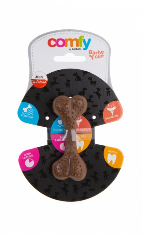 Comfy Zabawka Kość Dental Barbecue 8,5cm Brąz