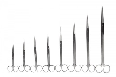 Nożyczki Akwarystyczne Proste 23 Cm Precyzyjne Jakość