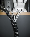 Osłona maskująca na kable MCTV-687 B (20.4*22mm) 3m czarna spirala