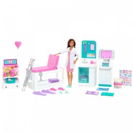 Lalka Barbie u lekarza - Zakładamy gips Zestaw
