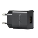 Ładowarka sieciowa 1xUSB, 2,4A, 12W