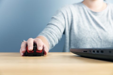 Mysz bezprzewodowa ZAYA czerwona