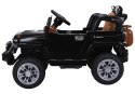 Auto na Akumulator Jeep JJ245 Dla Dzieci Światła LED MP3 Pilot Czarny