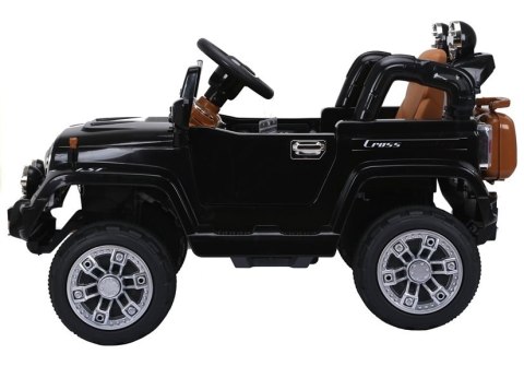 Auto na Akumulator Jeep JJ245 Dla Dzieci Światła LED MP3 Pilot Czarny