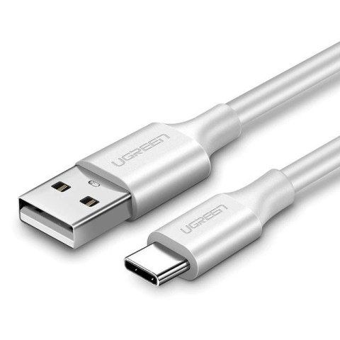 Kabel USB do USB-C QC3.0 UGREEN 	US287 0.25m (biały)