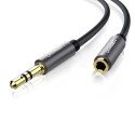 Przedłużacz audio AUX jack UGREEN AV118 3,5 mm 5m (czarny)
