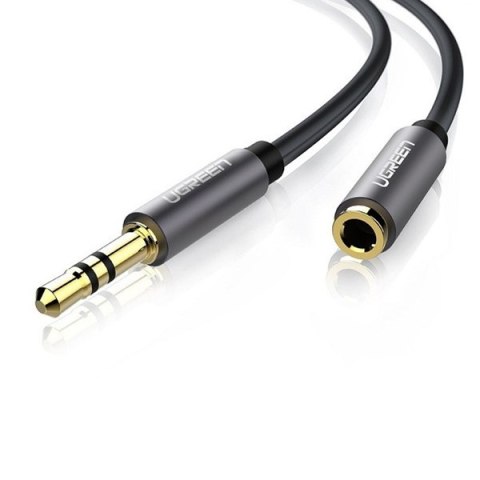 Przedłużacz audio AUX jack UGREEN AV118 3,5 mm 5m (czarny)