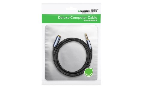 Przedłużacz audio AUX jack UGREEN AV118 3,5 mm 5m (czarny)