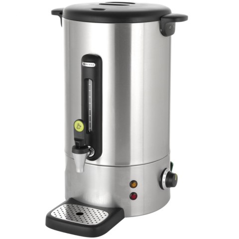 Warnik podgrzewacz do kawy z niekapiącym kranem stalowy UNIQ 18 l - Hendi 211427