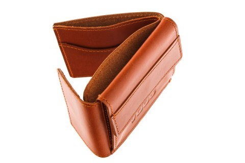 Portfel skórzany UNISEX Vintage P41 COGNAC