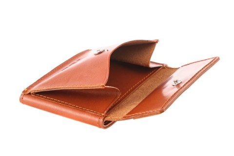 Portfel skórzany UNISEX Vintage P41 COGNAC