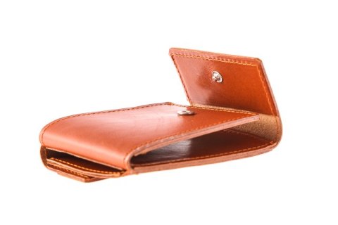 Portfel skórzany UNISEX Vintage P41 COGNAC