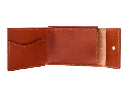 Portfel skórzany UNISEX Vintage P41 COGNAC