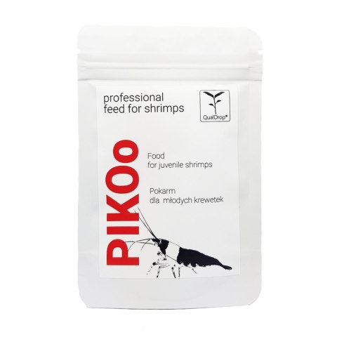 Qualdrop PIKOo 10g pokarm dla nowonarodzonych i młodych krewetek