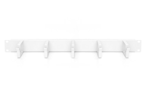 Organizator wspornik kablowy 1U typu Ring 40x60, RAL 7035