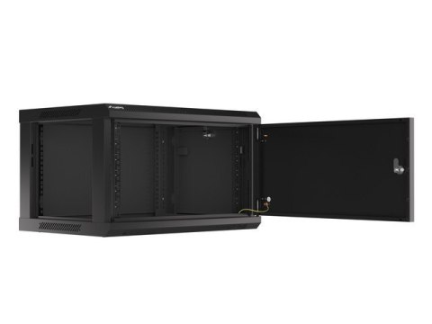 Szafa wisząca 19 6U 600x450 WF01-6406-00B czarna