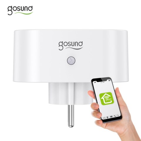 Podwójne inteligentne gniazdko WiFi Gosund SP211 3500W, Tuya
