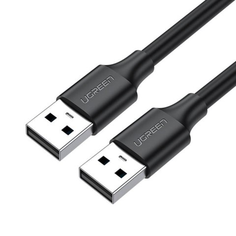 Kabel USB do USB 2.0 UGREEN US102, 1m (czarny)