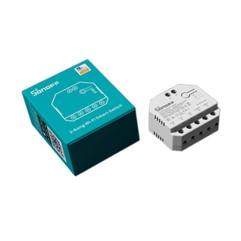 Przekaźnik SONOFF Dual R3 Wi-Fi 2-kanałowy z pomiarem mocy