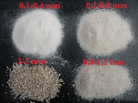 Żwirek Piasek Kwarcowy Naturalny Krewetki 2-3 Mm 25Kg