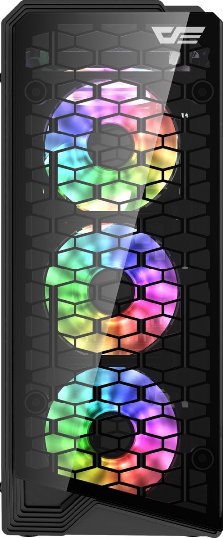 Obudowa komputerowa Darkflash Water Square 5 (czarna)