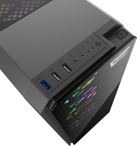 Obudowa komputerowa Darkflash Water Square 5 (czarna)