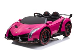 Auto na akumulator Lamborghini Veneno Różowy