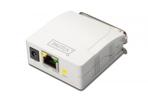 Serwer wydruku Fast Ethernet 1-port 1xLPT, 1xRJ-45