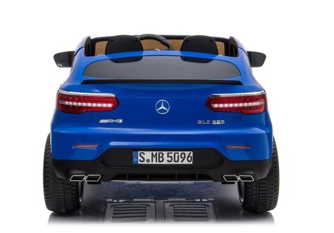 Auto na Akumulator Mercedes GLC 63S Dwuosobowy LED MP4 Niebieski Lakierowany