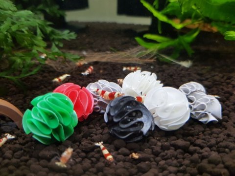 Baby Shrimp Shelters Biały 1 szt super schronienie