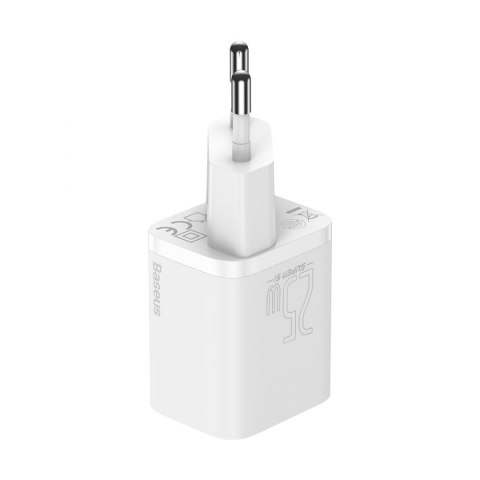 Ładowarka sieciowa BASEUS Super Si Quick Charger 25W (biała)