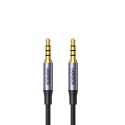 Kabel mini jack 3.5mm UGREEN AV183, AUX, 2m (czarny)