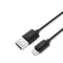 CB-D03 OEM szybki kabel Quick Charge micro USB-USB | 0.3m | 2.4A | 480 Mbps