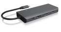 Stacja dokująca IB-DK4070-CPD 12w1,2xHDMI,AUDIO,CR,VGA