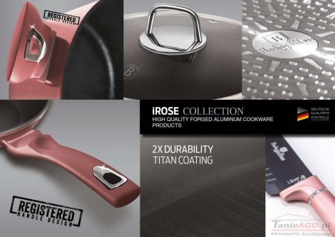 GARNKI 15 ELE. BERLINGER HAUS METALLIC i-ROSE BH-6045
