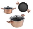 GARNKI BERLINGER HAUS 17 ELE METALLIC ROSE GOLD BH-6161