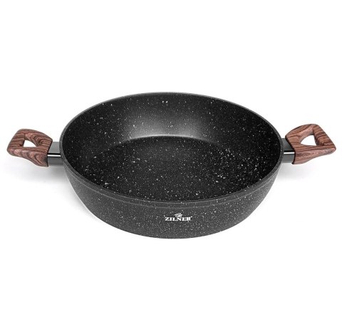 GARNKI z POWŁOKĄ GRANITOWĄ 15 ELE. ZILNER FOREST ZL-8518